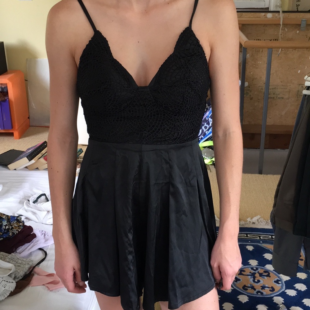 LF black romper
